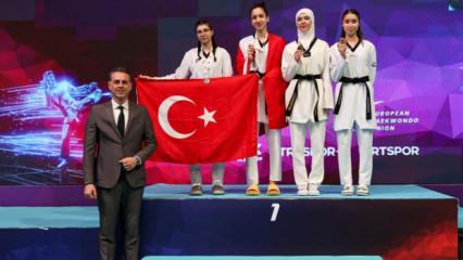 Milli taekwondoculardan 5 madalya birden