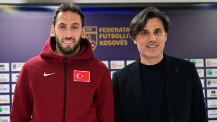 Montella ve Hakan aynı ma&ccedil;ta tarihe ge&ccedil;ti