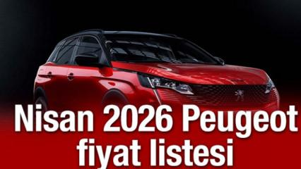 Nisan 2026 Peugeot fiyat listesi: 3008 modelinde &ouml;nemli indirim fırsatı!