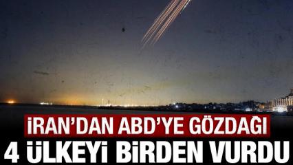 Son dakika: İran 4 &uuml;lkeyi aynı anda vurdu! ABD'ye b&uuml;y&uuml;k g&ouml;zdağı verdiler...