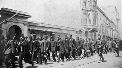 Sultan Abdulhamit&rsquo;in tahttan inmesiyle sonu&ccedil;lanan tarihi olay: 31 Mart vakası