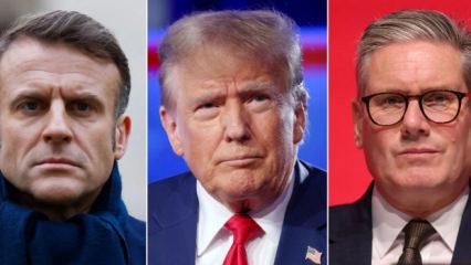 Son dakika... Trump'ın NATO &ccedil;ıkışına İngiltere ve Fransa'dan tepki