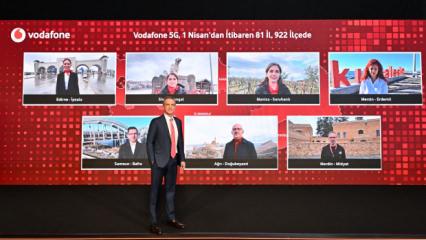 Vodafone, 1 Nisan&rsquo;da 81 il ve 922 il&ccedil;ede  5G sinyalini aynı anda verecek