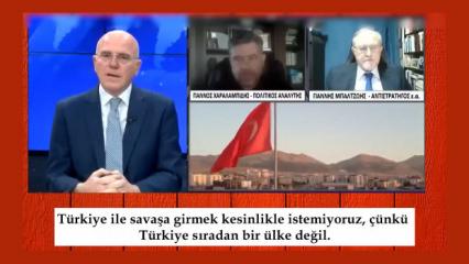 Yunan televizyonunda evlere şenlik T&uuml;rkiye kavgası...Korku uykularını ka&ccedil;ırdı!
