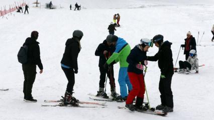 Yurduntepe Kayak Merkezi 107 g&uuml;n s&uuml;ren sezonda 75 bin ziyaret&ccedil;i ağırladı