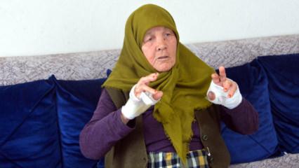 85 yaşındaki kadını bı&ccedil;akla yaralayıp bileziklerini aldı! Gasp&ccedil;ı tanıdık &ccedil;ıktı