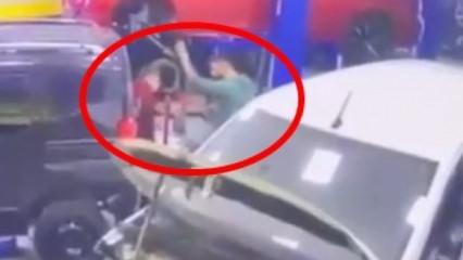 &Ccedil;ırağa, &lsquo;telefonuma baktın&rsquo; dayağı: Acımasızca d&ouml;vd&uuml;