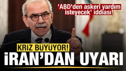  'ABD'den askeri yardım isteyecek' iddiası! İran'ndan Nevvaf Selam'a uyarı