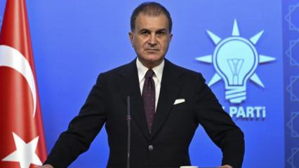 AK Parti S&ouml;zc&uuml;s&uuml; &Ccedil;elik'ten &ouml;nemli a&ccedil;ıklamalar