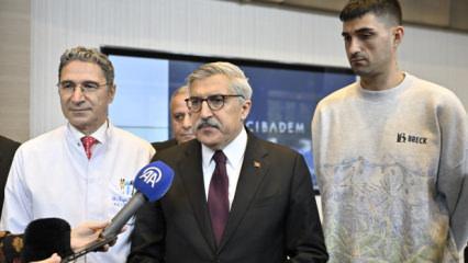 AK Partili Yayman, İbrahim Tatlıses'i ziyaret etti