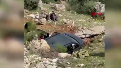 Antalya'da otomobil şarampole d&uuml;şt&uuml;: 1 &ouml;l&uuml;, 3 yaralı