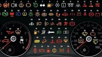 Aracınızda bu ışık yanarsa ne yapmalısınız? İşte ara&ccedil;taki t&uuml;m ikaz lambaları