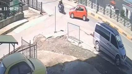 Artvin&rsquo;de &ouml;l&uuml;m getiren kaza: 25 yaşındaki motosikletli, metrelerce havaya fırladı