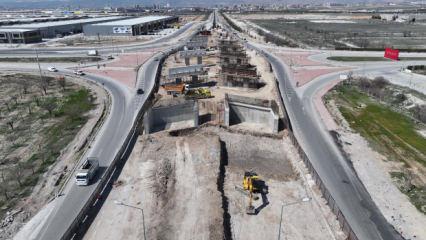 Başkan Altay'dan T&Uuml;MOSAN Kavşağı'nda inceleme!