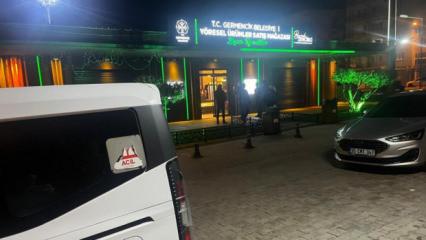 Belediyenin satış mağazasına silahlı saldırı