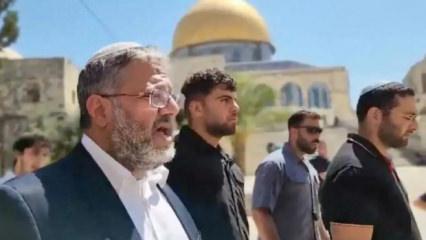 Ben-Gvir'den Mescid-i Aksa'da provokasyon