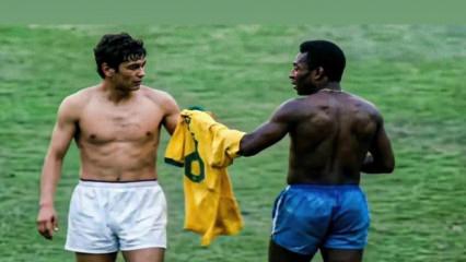 Bir fotoğrafa sığan tarih: İki efsane, Pele ve Lucescu yan yana
