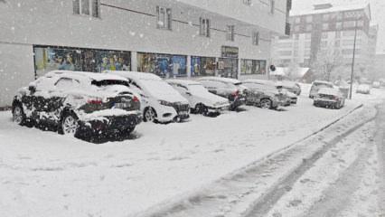 Bitlis'te nisanda kara kış: 84 k&ouml;y yolu ulaşıma kapandı