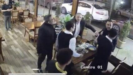 CHP'li meclis &uuml;yesi garsonlar tarafından d&ouml;v&uuml;ld&uuml;