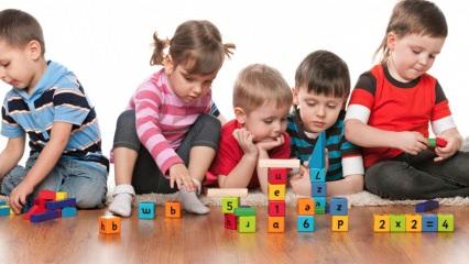 &Ccedil;ocukların zihinsel gelişimi i&ccedil;in &ouml;nerilenler