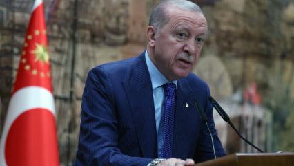 Son Dakika... Erdoğan'dan &ccedil;ok sert mesajlar: Apartheid tepkisi!