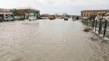  Dağıstan'da sel: 6 can kaybı!