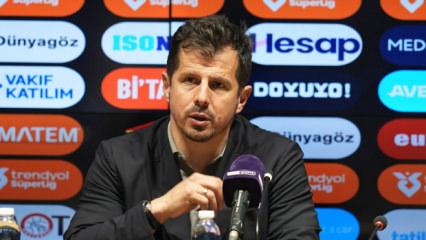 Emre Bel&ouml;zoğlu'ndan G&ouml;ztepe ma&ccedil;ı sonrası &ccedil;ok sert hakem tepkisi! 'Bizi doğradı'