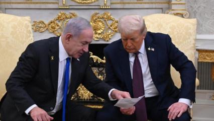 Netanyahu'nun sunumunu beğenerek savaşa karar verdi! Trump'ı saldırıya b&ouml;yle ikna etti