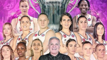 EuroCup'ta şampiyon &Ccedil;imsa &Ccedil;BK Mersin