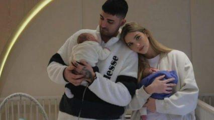 İbrahim Tatlıses'in gelini Yasemin Şefkatli hastane odasından paylaştı