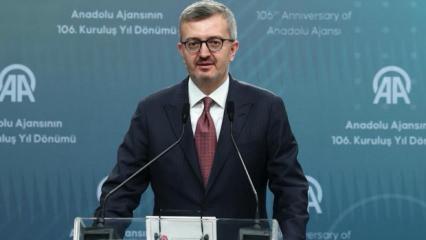 İletişim Başkanı Duran'dan AA'nın 106. kuruluş yıl d&ouml;n&uuml;m&uuml;ne ilişkin paylaşım