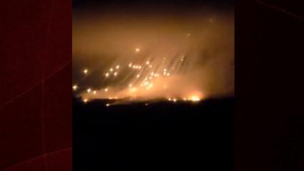 İsrail, L&uuml;bnan'ı yasaklı fosfor bombasıyla vurdu