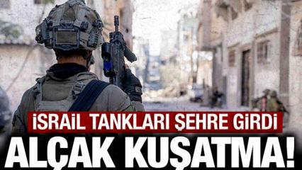 İsrail tankları şehre girdi: D&uuml;nyanın g&ouml;z&uuml; &ouml;n&uuml;nde al&ccedil;ak kuşatma başladı!