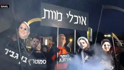 İsrail'de halk ayaklandı: Netanyahu istifa!