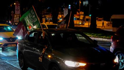 İstanbul'da Gazze'ye destek i&ccedil;in ara&ccedil; konvoyu oluşturuldu