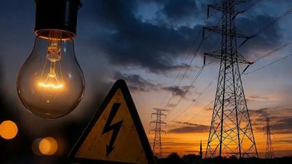 İstanbul'un 20 il&ccedil;esinde elektrik kesintisi