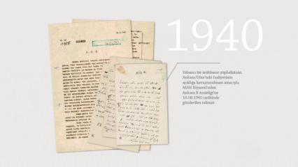 MİT paylaştı: 86 yıllık istihbarat raporu g&uuml;n y&uuml;z&uuml;ne &ccedil;ıktı