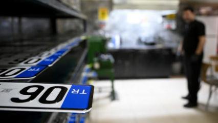 APP plaka kararı Resmi Gazete'de: &Uuml;cretsiz değiştirilecek