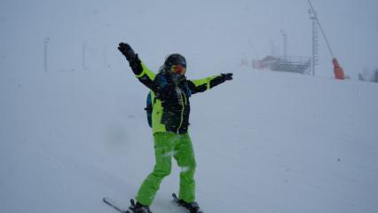 Paland&ouml;ken&rsquo;de kayak keyfi bitmiyor! Sezon 30 Nisan&rsquo;a kadar uzadı