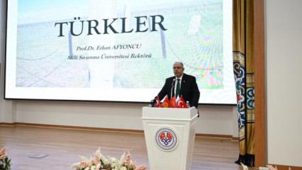 Prof. Dr. Erhan Afyoncu KTM&Uuml;&rsquo;de T&uuml;rk tarihinin uzun y&uuml;r&uuml;y&uuml;ş&uuml;n&uuml; anlattı