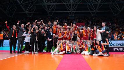 Tarihi başarı! Galatasaray, Avrupa Şampiyonu