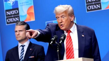 Trump'tan t&uuml;m b&ouml;lgeyi karıştıracak duyuru! H&uuml;rm&uuml;z'e abluka! NATO &uuml;lkeleri de katılacak