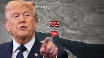 Trump'tan 'H&uuml;rm&uuml;z Boğazı' &ccedil;ıkışı! Yakında bir zamanda diyerek duyurdu