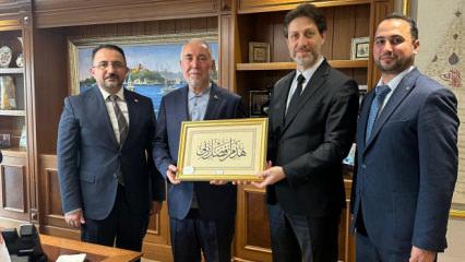 T&Uuml;RGEV Genel M&uuml;d&uuml;r&uuml; Selim Gen&ccedil;al'dan Kanal 7'ye ziyaret