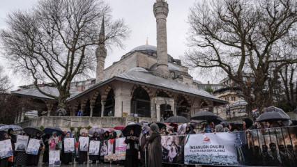 T&uuml;rkiye Filistin i&ccedil;in sabah namazında buluşuyor