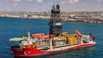 T&uuml;rkiye'den ilk sınır &ouml;tesi sondaj! &Ccedil;ağrı Bey g&ouml;rev yerine ulaştı