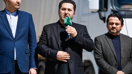 T&uuml;rkiye'den İran'a 5 tır insani yardım