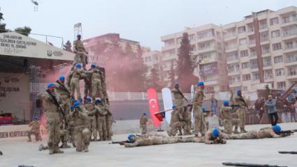Urfa'da coşkulu kurtuluş kutlaması