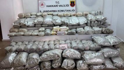Van ve Hakkari&rsquo;de 446 Kilogram uyuşturucu madde ele ge&ccedil;irildi.&rdquo;