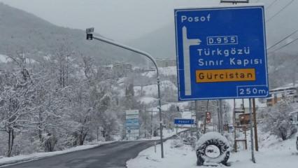 Yoğun kar: Ilgar Ge&ccedil;idi ulaşıma kapandı